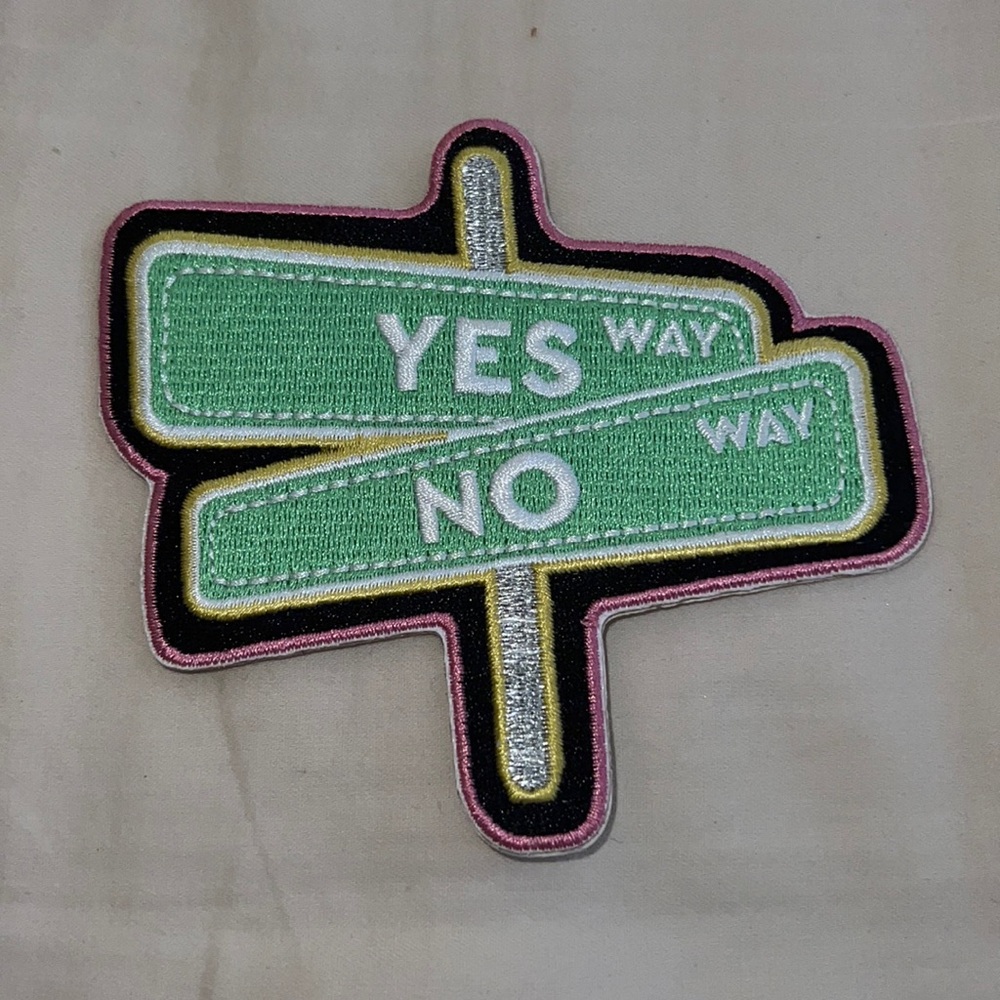 Stoney Clover Yes/No Way Patch